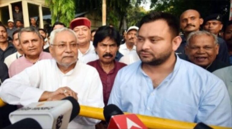  नीतीश से मिलने पहुंचे तेजस्वी, क्या सता रहा है ED की गिरफ्तारी का डर, सियासी हलचल तेज