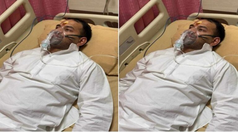 तेज प्रताप यादव की तबीयत बिगड़ी, अस्पताल में भर्ती कराया गया, अचानक उनके सीने में तेज दर्द होने लगा।